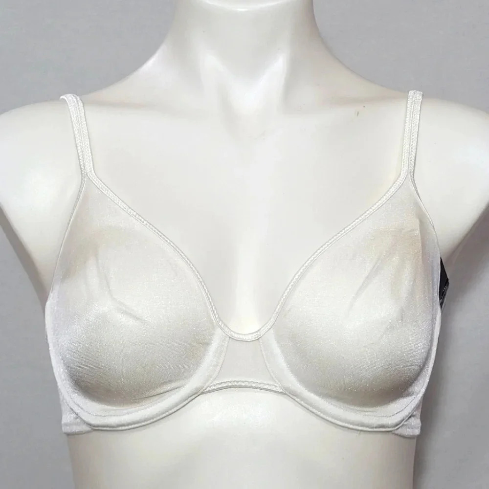 Vanity‎ Fair 75308 Illumination Unlined Seamless Underwire Bra 34C White NWT